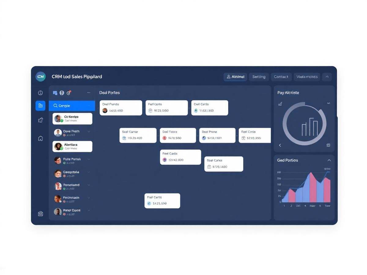 CRM Lite dashboard preview