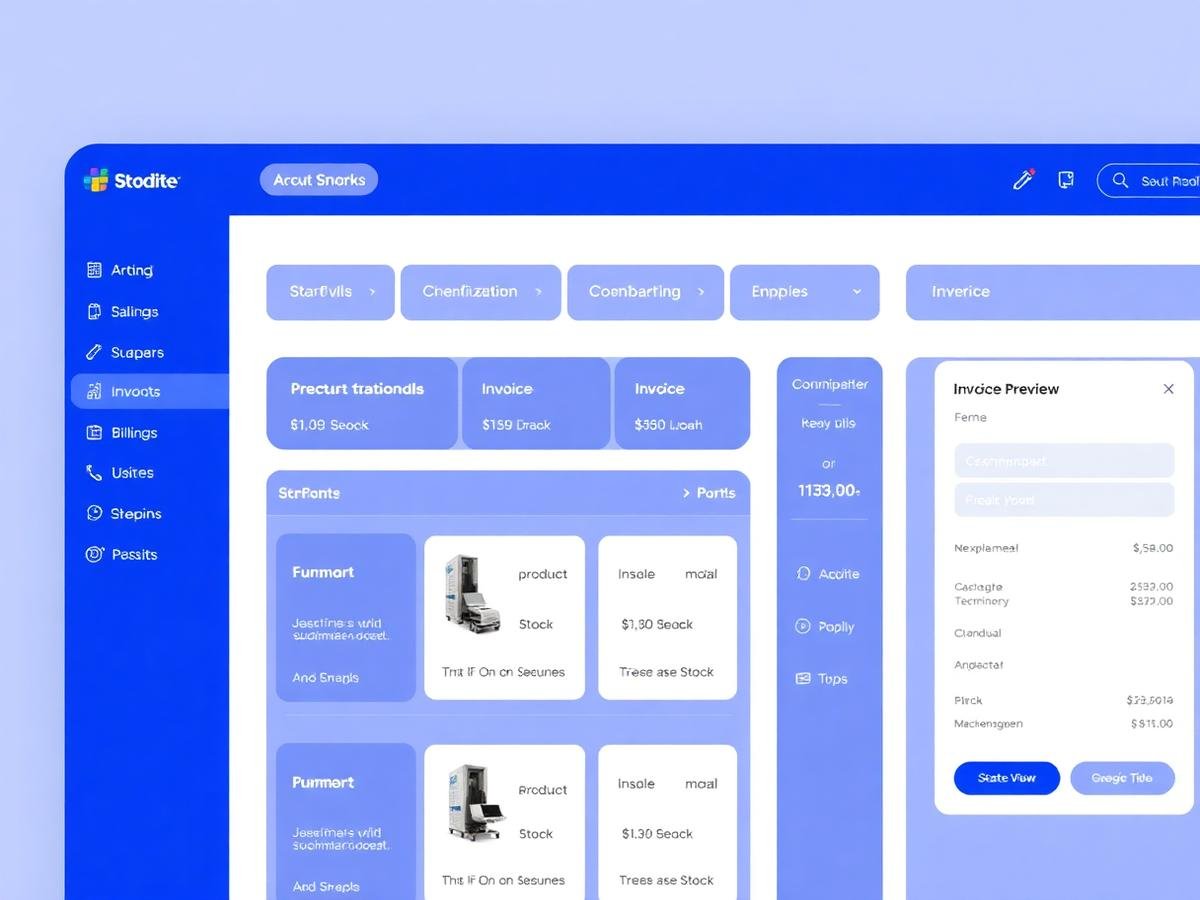 Inventory Manager Pro dashboard preview
